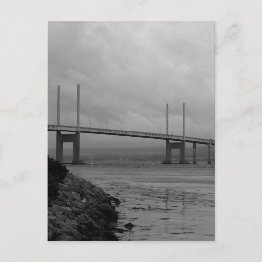 Kessock-Brücke in Schottland Postkarte (Vorderseite)