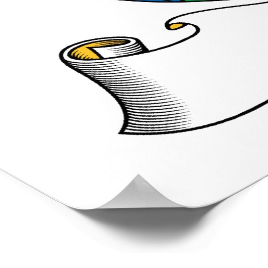 Kestel Familienwappen Poster (Ecke)