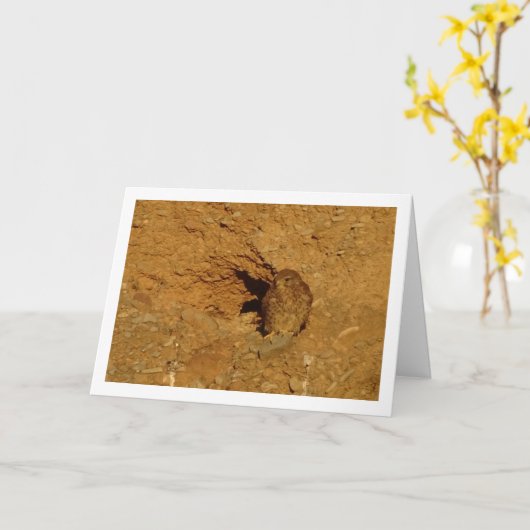 Kestrel Bird, Falco Tinnunculus Card Karte (Gelbe Blume)