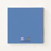 Kestrel Birds Vogelbeobachtung Notizblock (Rückseite)