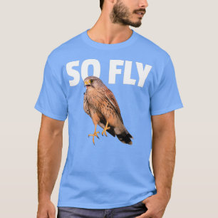 Kestrel Falcon Bird Vogelbeobachtung Gift So Flieg T-Shirt