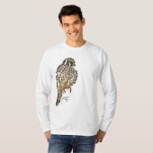 Kestrel-Raubvogel-T - Shirt (Vorne ganz)