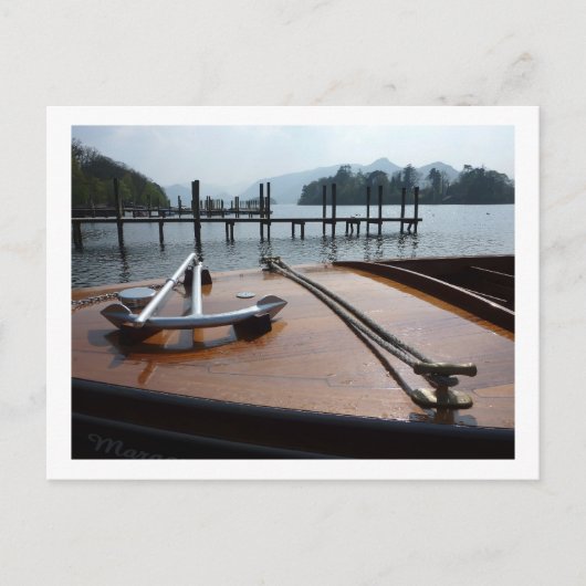 Keswick Boat Landings Postkarte (Vorderseite)
