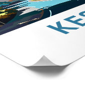 Keswick England Travel Print Poster (Ecke)