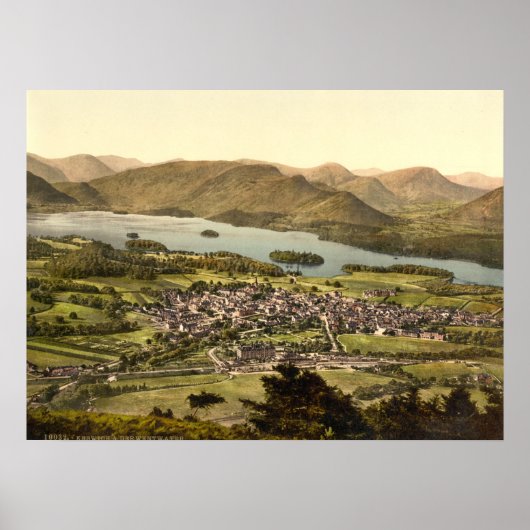 Keswick II, Derwentwater, Lake District, England Poster (Vorne)