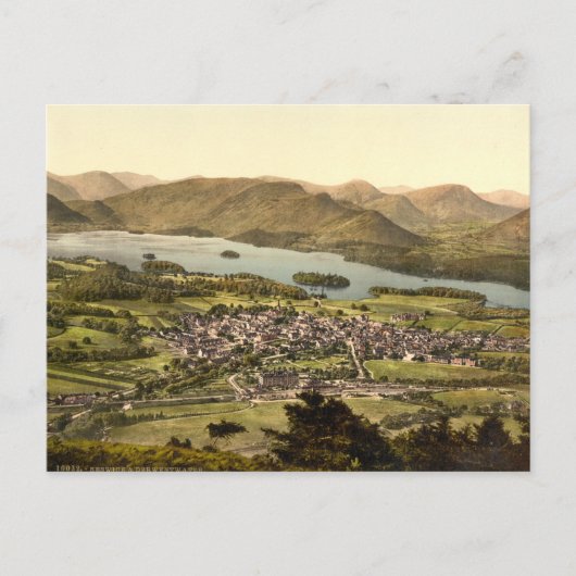 Keswick II, Derwentwater, Lake District, England Postkarte (Vorderseite)