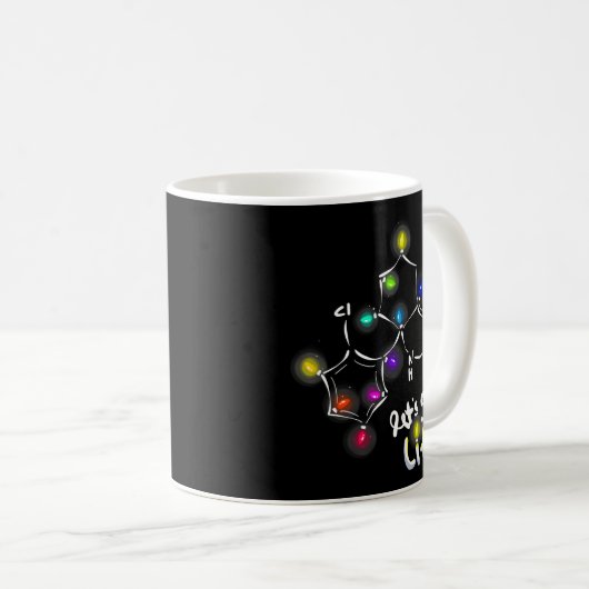 Ketamin Molecules Kaffeetasse (VorderseiteRechts)