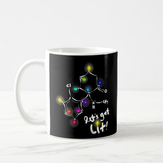 Ketamin Molecules Kaffeetasse (Links)