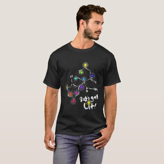 Ketamin Molecules T-Shirt (Vorne ganz)