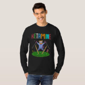 Ketamine Skiing Jumping Bear T-Shirt (Vorne ganz)