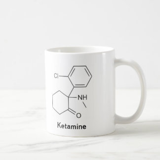 Ketamine und Morphium Kaffeetasse