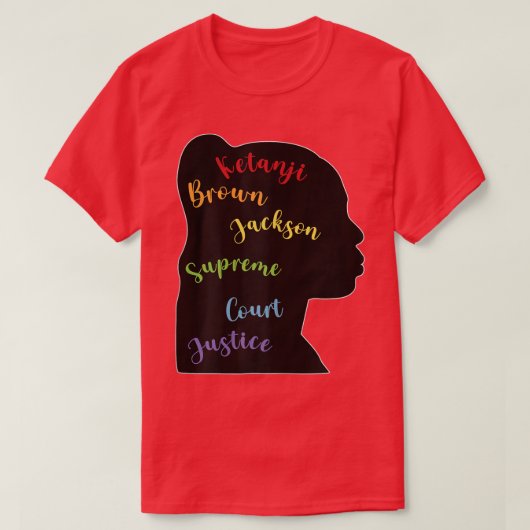 Ketanji Brown Jackson Black History T-Shirt (Design vorne)