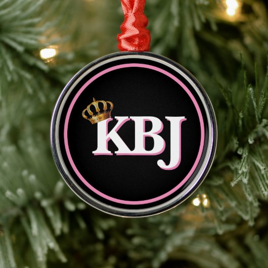 Ketanji Brown Jackson KBJ Premium Keepake Ornament Aus Metall (Baum)