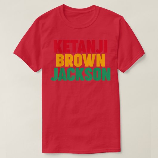 Ketanji Brown Jackson T-Shirt (Design vorne)