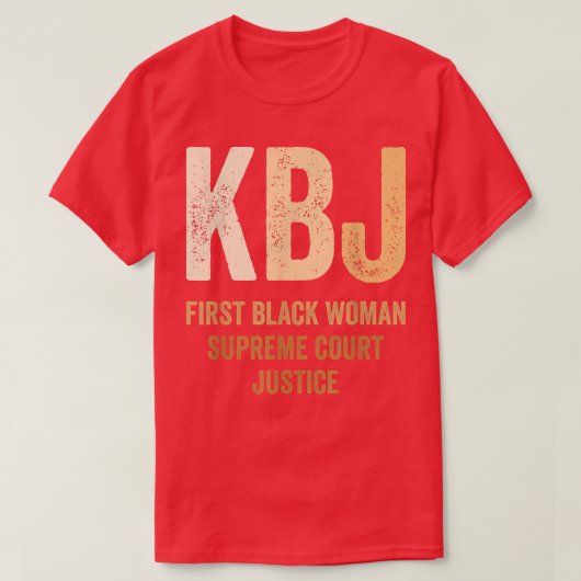 Ketanji Brown Jackson Tshirt Oberster Gerichtshof (Design vorne)