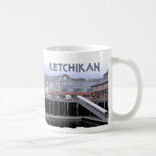 Ketchikan 3 klassische weiße Tasse