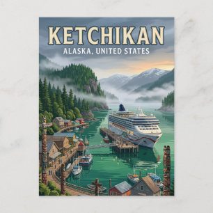 Ketchikan, Alaska Alaska Postkarte