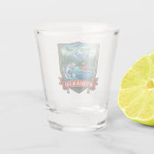 Ketchikan, Alaska Alaska Schnapsglas (Rückseite)