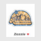 Ketchikan, Alaska Aufkleber (Blatt)