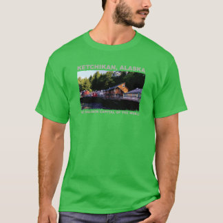 Ketchikan Alaska Creek Street Übergröße T-Shirt