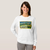 Ketchikan, Alaska - große Buchstabe-Szenen T-Shirt (Vorne ganz)