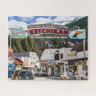 Ketchikan, Alaska, Kreuzfahrt Alaska Hafen Puzzle
