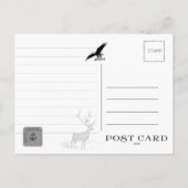 kETCHIKAN, ALASKA - Postkarte (Rückseite)