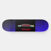 Ketchikan Alaska Skateboard (Horizontal)