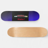 Ketchikan Alaska Skateboard (Horizontal)