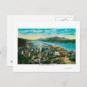 Ketchikan, Alaska Stadtansicht - Die erste Stadt Postkarte (Vorne/Hinten)
