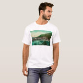 Ketchikan, Alaska-Stadtansicht - erste Stadt T-Shirt (Vorne ganz)