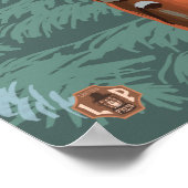 Ketchikan, Alaska - Totem Dorf Sachsen Poster (Ecke)