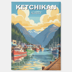 Ketchikan Alaska Travel Magnet