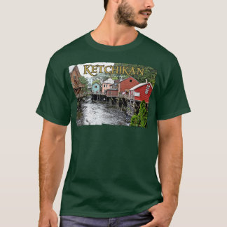 Ketchikan grundlegender dunkler T - Shirt