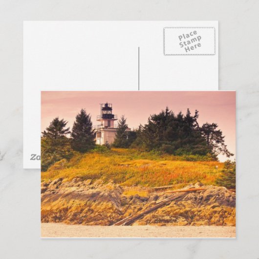 Ketchikan Lighthouse Postkarte (Vorne/Hinten)