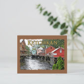 Ketchikan Postcard Postkarte (Stehend Vorderseite)