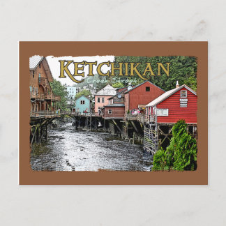 Ketchikan Postcard Postkarte
