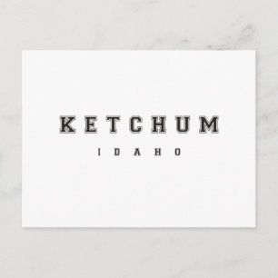 Ketchum Idaho Postkarte