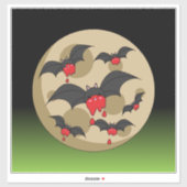 Ketchup Eater Vampire Bats Aufkleber (Blatt)