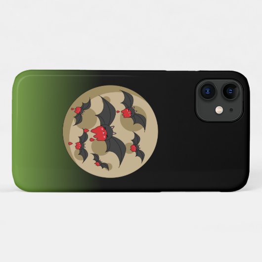 Ketchup Eater Vampire Bats Case-Mate iPhone Hülle (Rückseite (Horizontal))