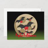 Ketchup Eater Vampire Bats | Eigener Text hinzufüg Postkarte (Vorne/Hinten)