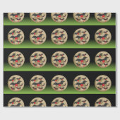 Ketchup Eater Vampire Bats Geschenkpapier (Flach)