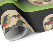 Ketchup Eater Vampire Bats Geschenkpapier (Rolleneckpunkt)