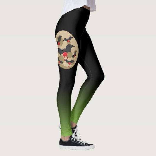 Ketchup Eater Vampire Bats Leggings (Rechts)
