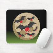 Ketchup Eater Vampire Bats Mousepad (Mit Mouse)