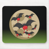 Ketchup Eater Vampire Bats Mousepad (Vorne)