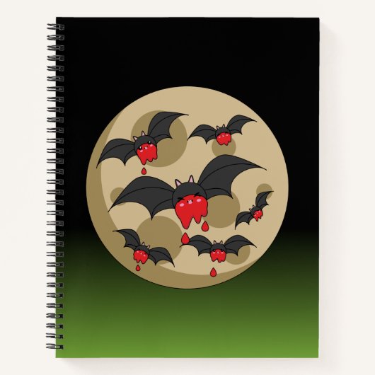 Ketchup Eater Vampire Bats Notizblock (Vorderseite)