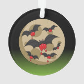 Ketchup Eater Vampire Bats Ornament (Rückseite)