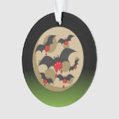 Ketchup Eater Vampire Bats Ornament (Vorderseite)