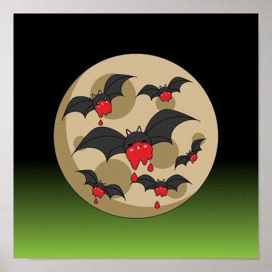 Ketchup Eater Vampire Bats Poster (Vorne)